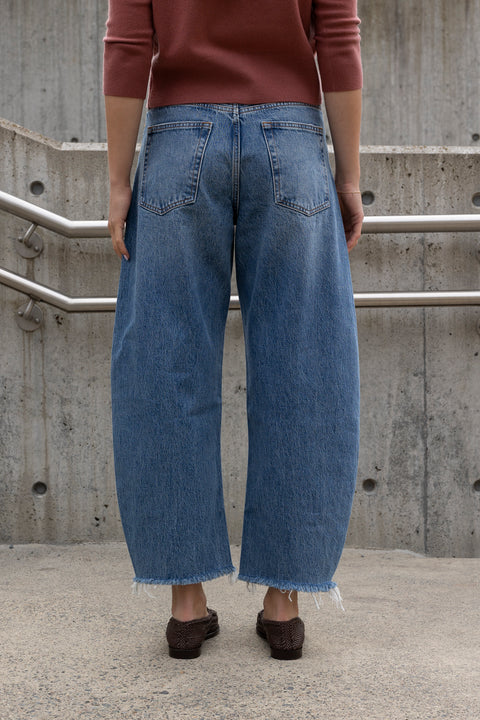 Jeans - The Bubble Crop Rapture Raw Fray