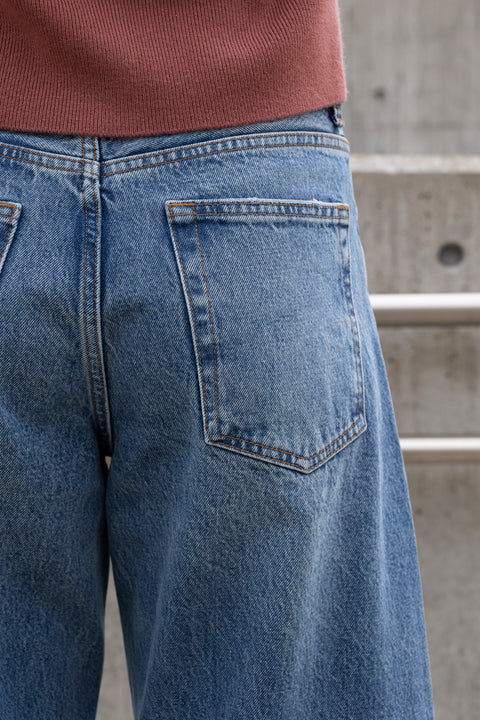 Jeans - The Bubble Crop Rapture Raw Fray