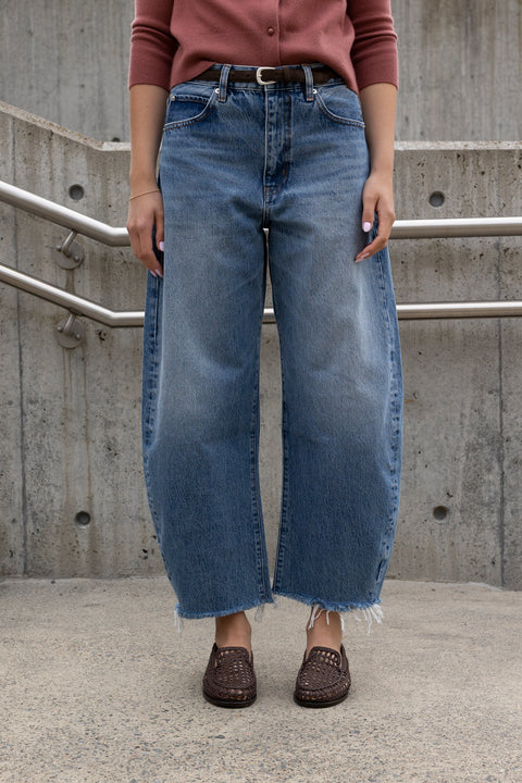 Jeans - The Bubble Crop Rapture Raw Fray