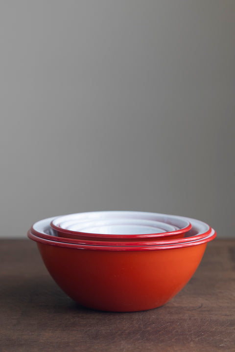 Kjøkkensett - Prep Set 6stk Pillarbox Red