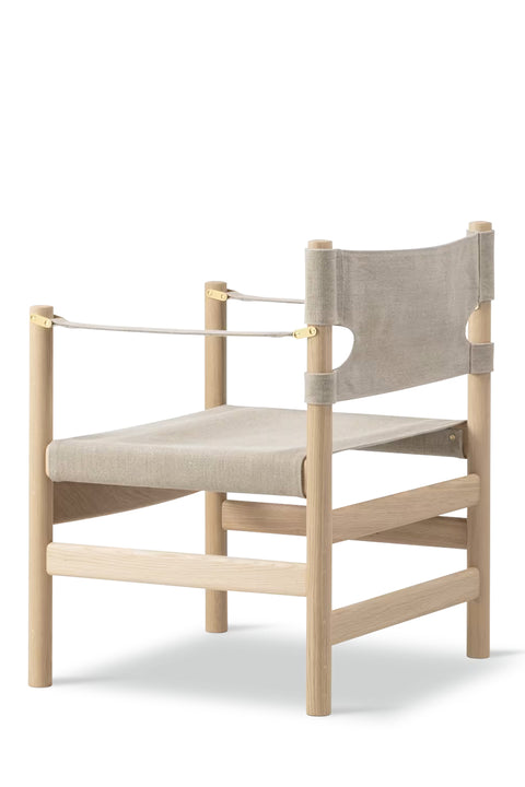 Loungestol - Canvas 21 Chair Lysoljet Eik/Naturfarget Canvas