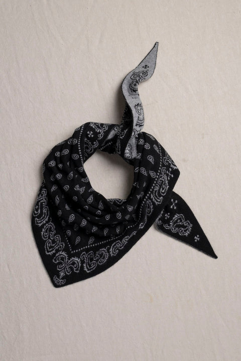 Skjerf - The Wild Rag Black/Heather Grey