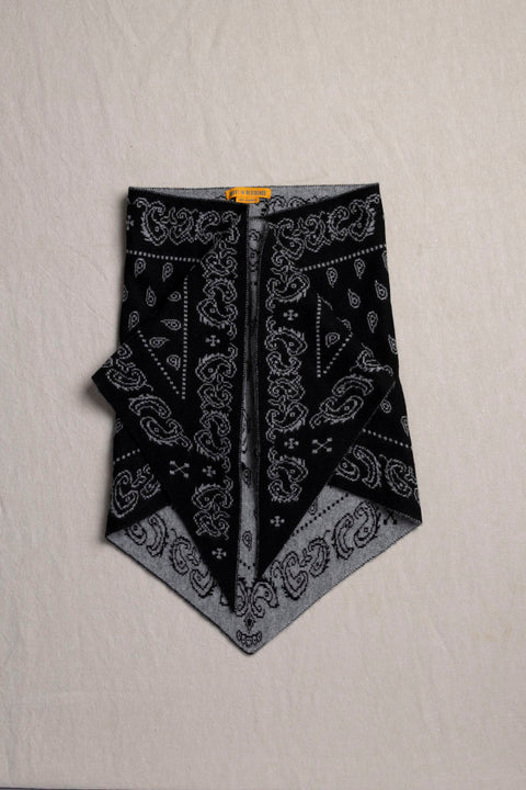 Skjerf - The Wild Rag Black/Heather Grey