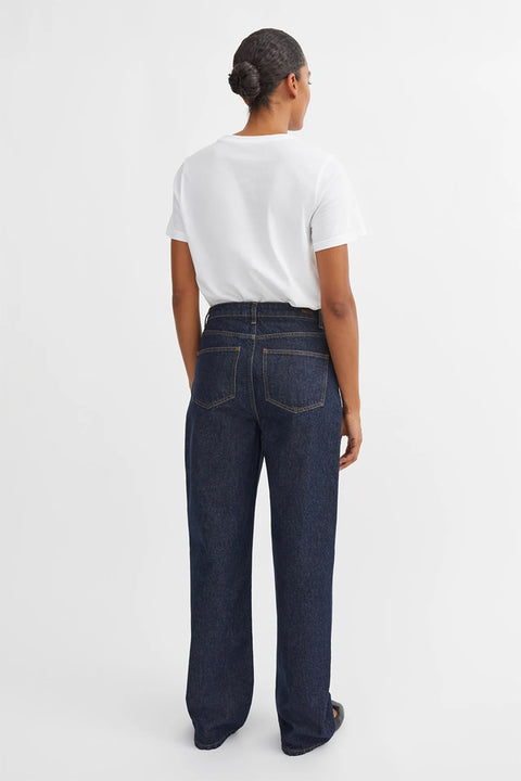 Jeans - Maddy Straight Jeans Indigo Blue