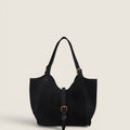 Veske - Joseph S Split Suede Noir