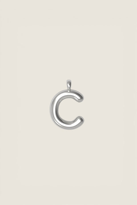 Anheng - Letter Charms S Silver