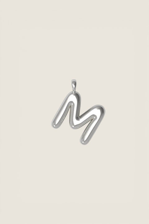 Anheng - Letter Charms S Silver