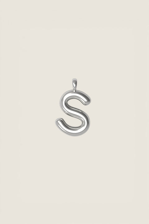 Anheng - Letter Charms S Silver