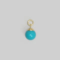 Anheng - Lolly Charm Small Turquoise Plated