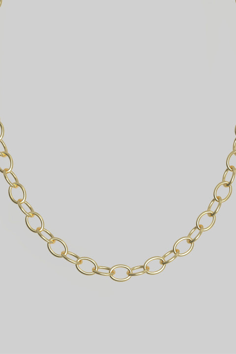 Halskjede - Cable Necklace II 60cm Plated