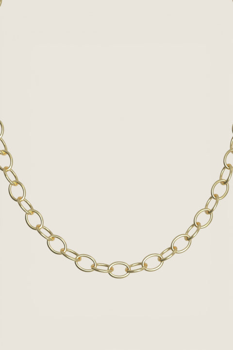Halskjede - Cable Necklace II 60cm Plated