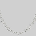 Halskjede - Cable Necklace II 60cm Silver