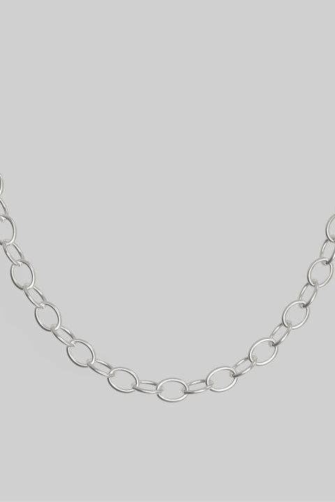 Halskjede - Cable Necklace II 60cm Silver