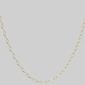 Halskjede - Cable Necklace I 80cm Plated