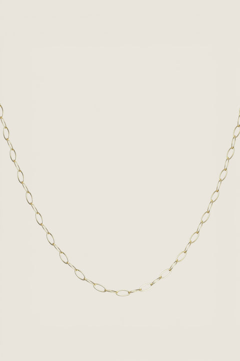 Halskjede - Cable Necklace I 80cm Plated