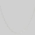 Halskjede - Cable Necklace I 80cm Silver