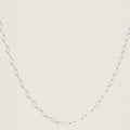 Halskjede - Cable Necklace I 80cm Silver