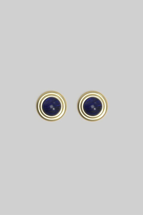 Øredobber - Lolly Studs Lapis Plated