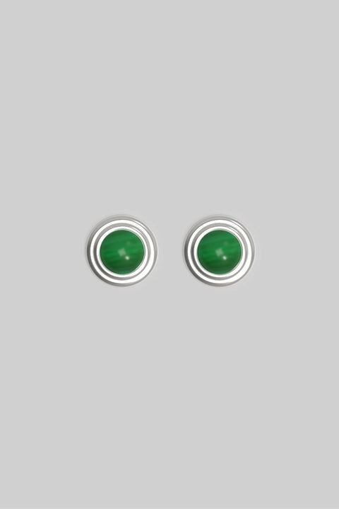Øredobber - Lolly Studs Malachite