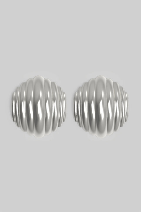 Øredobber - Madeleine Studs Large Silver