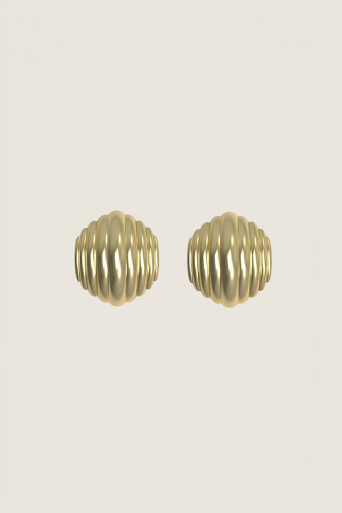 Øredobber - Madeleine Studs Small Plated