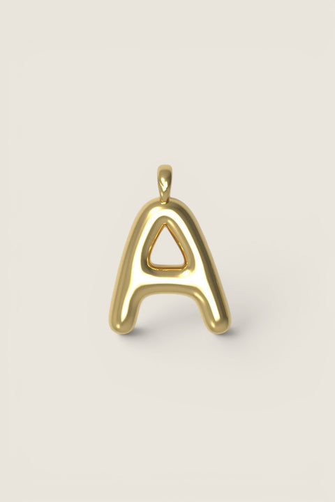 Anheng - Letter Charms L Plated