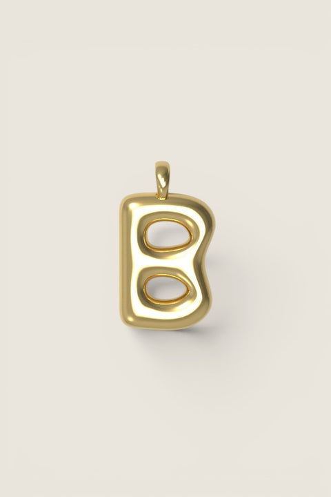 Anheng - Letter Charms L Plated