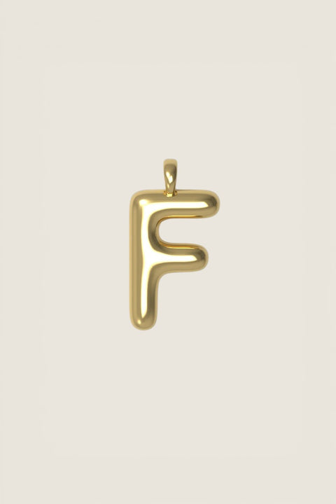 Anheng - Letter Charms L Plated