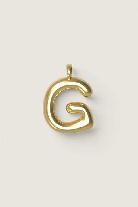 Anheng - Letter Charms L Plated