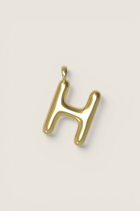 Anheng - Letter Charms L Plated
