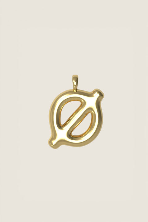 Anheng - Letter Charms L Plated