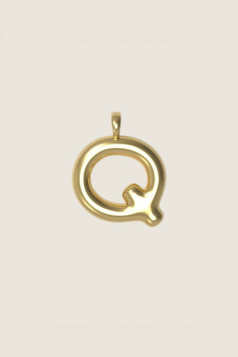 Anheng - Letter Charms L Plated