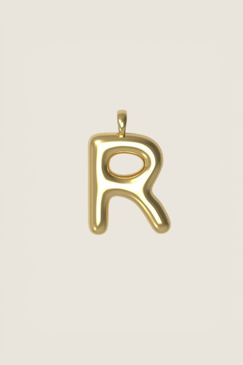 Anheng - Letter Charms L Plated