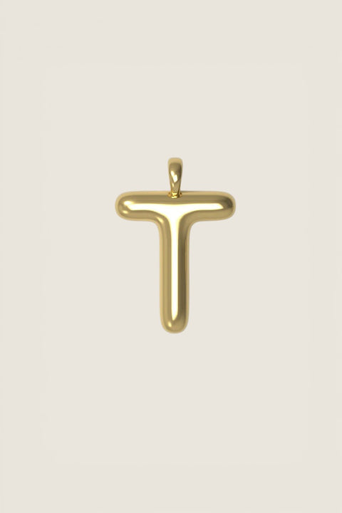 Anheng - Letter Charms L Plated