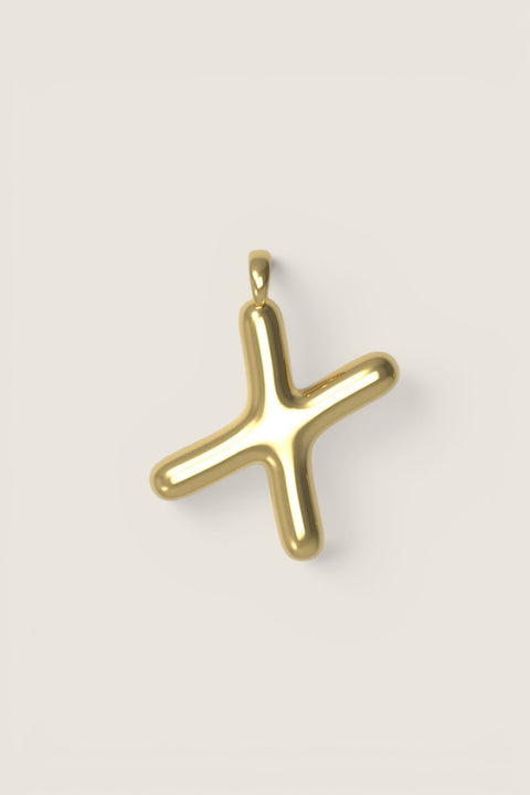 Anheng - Letter Charms L Plated