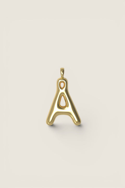 Anheng - Letter Charms S Plated