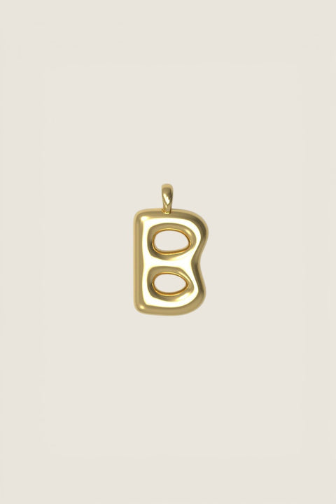 Anheng - Letter Charms S Plated