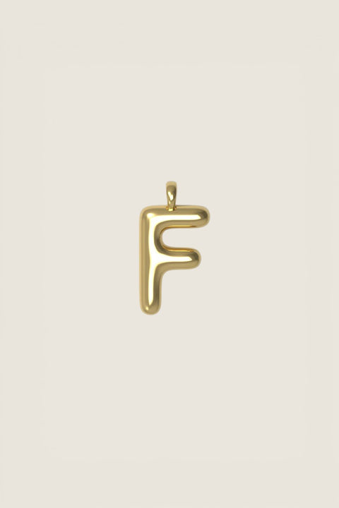 Anheng - Letter Charms S Plated