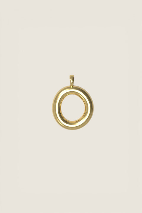 Anheng - Letter Charms S Plated