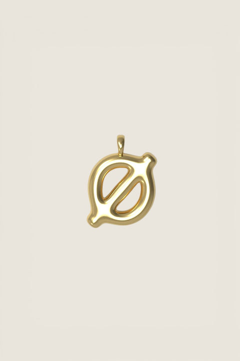 Anheng - Letter Charms S Plated