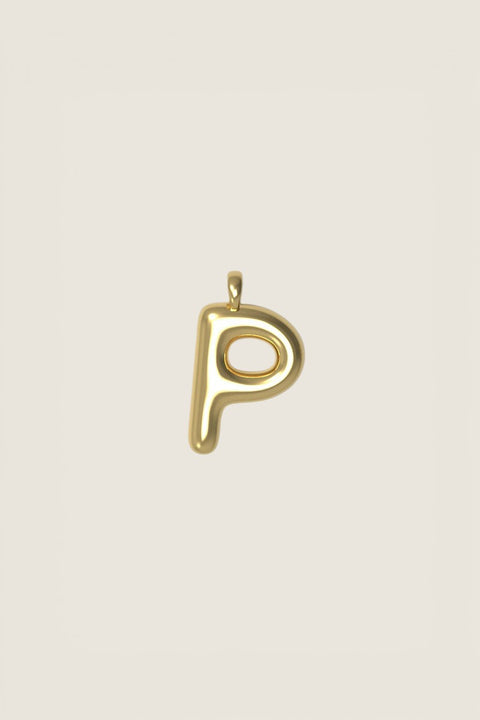 Anheng - Letter Charms S Plated