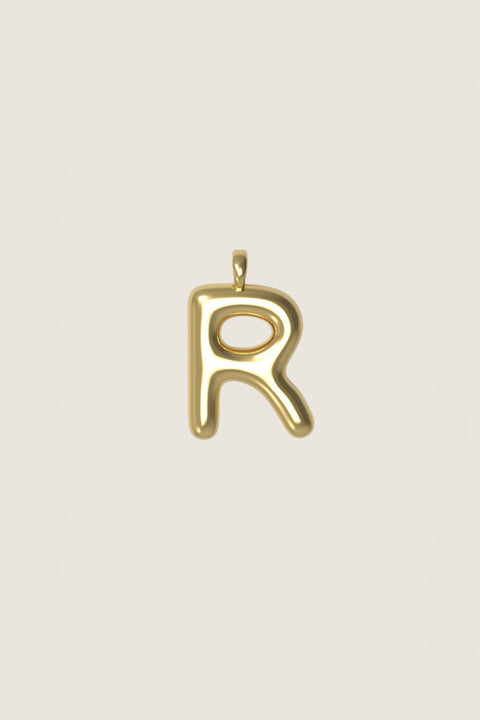 Anheng - Letter Charms S Plated