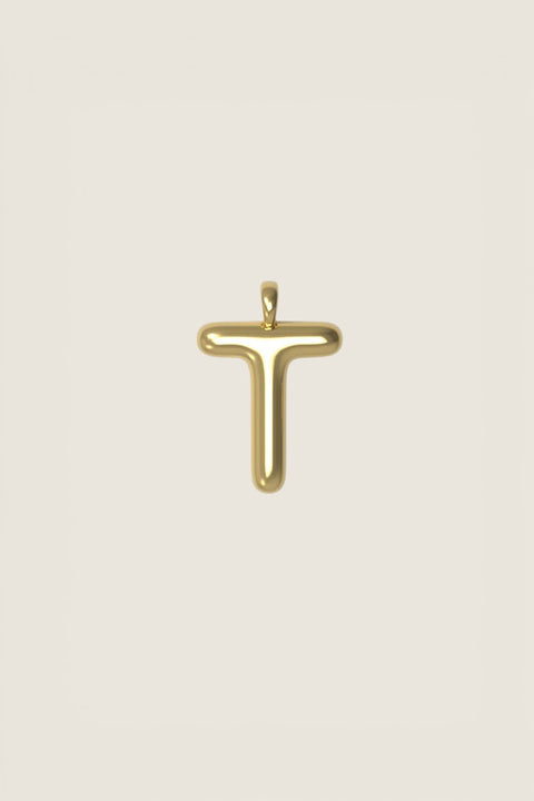 Anheng - Letter Charms S Plated