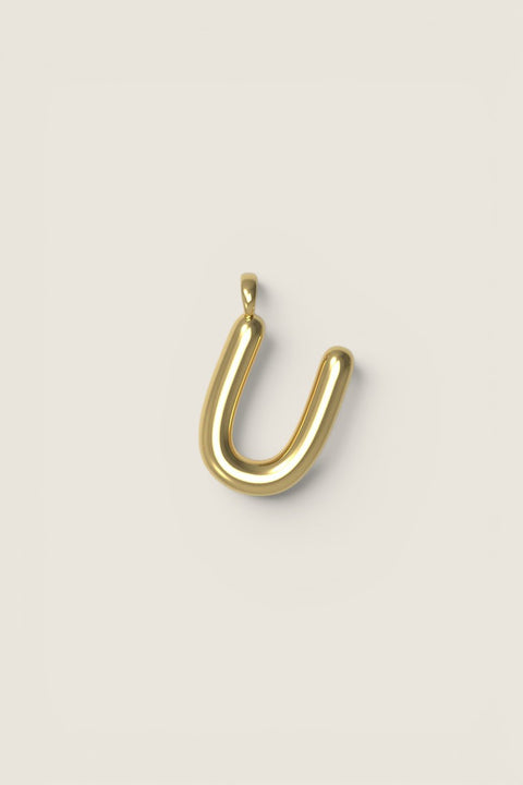 Anheng - Letter Charms S Plated