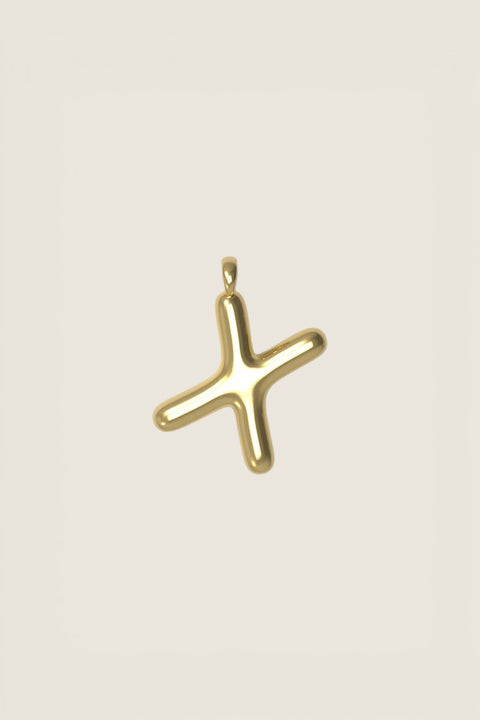 Anheng - Letter Charms S Plated