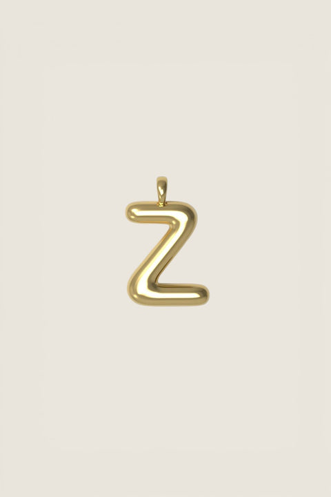 Anheng - Letter Charms S Plated