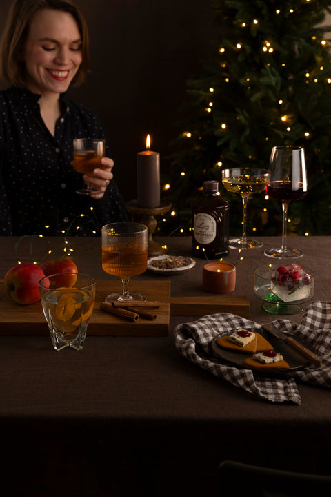 Alt du trenger for å lage jule-mocktails