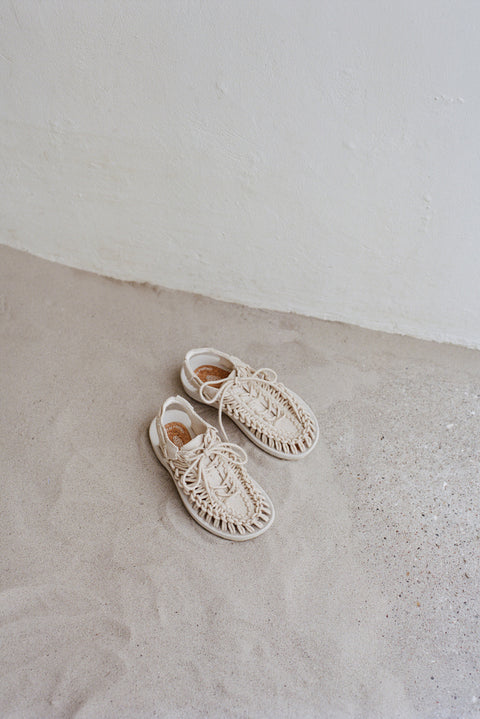 Sandaler - Keen Uneek Canvas Natural/Birch