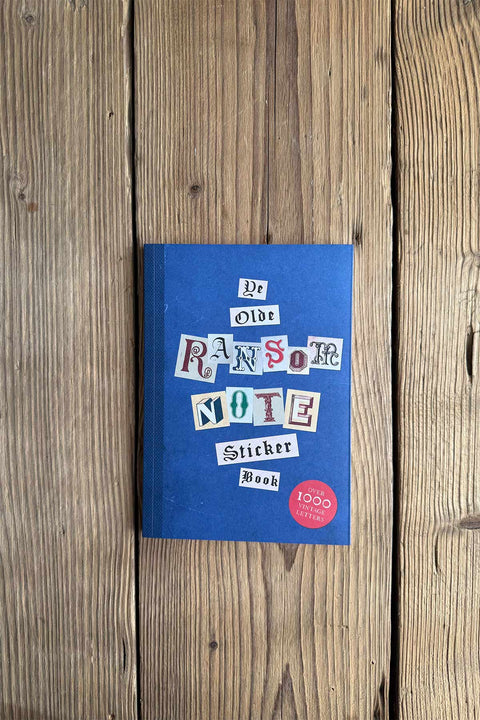 Klistremerkebok - Ye Olde Ransom Note