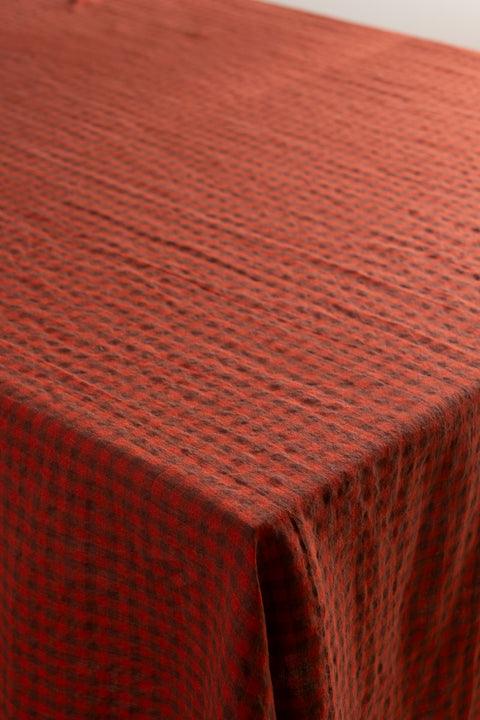 Duk - Red/Navy Gingham